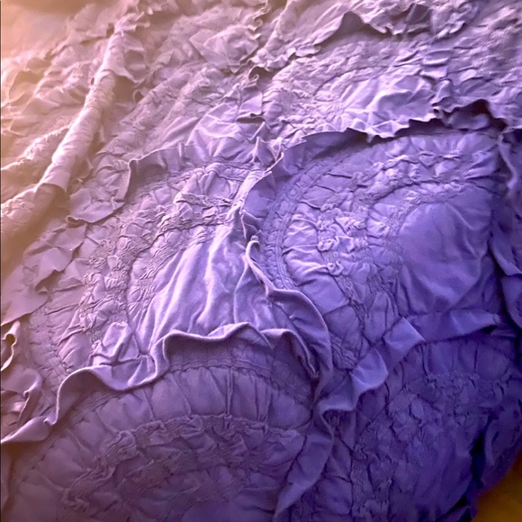 SOLD!!!Anthropologie Rivulets King Quilt Set - Picture 6 of 14